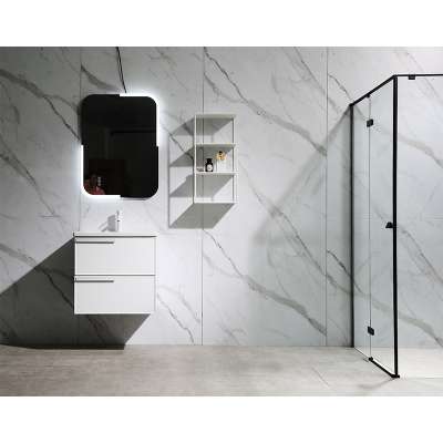 Modern Bathroom Vanity Cabinet Solid Surface Vanity Top Design