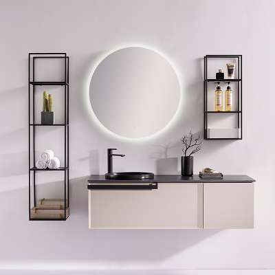 Modern popular large size high quality bathroom cabinet vanity