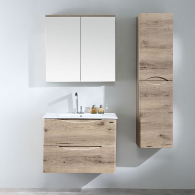 top quality modern  tiny pvc bathroom vanity cabinet wall mount bathroom  cabinet with mirror