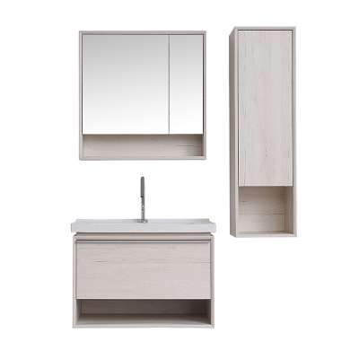 Factory Price Simple Modern Style Pvc Bathroom Vanity